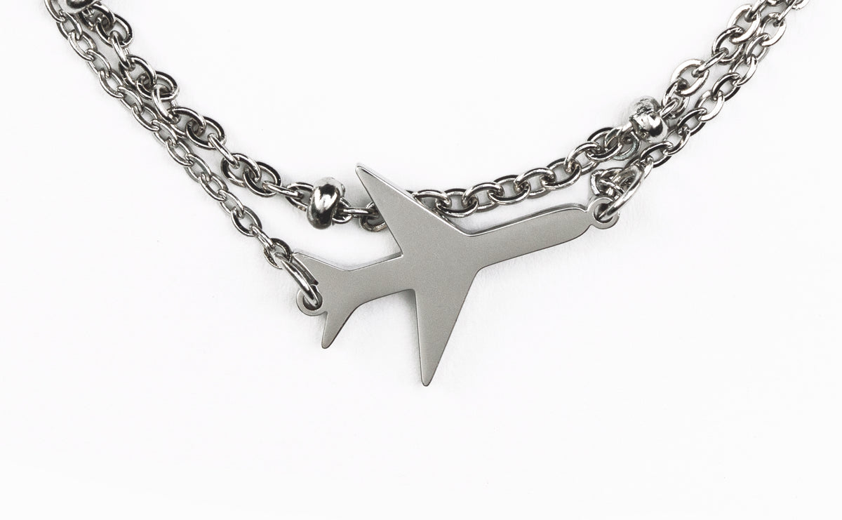 Vliegtuigarmband "Sky is the Limit"
